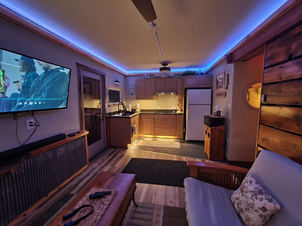 adjustable lighting throughout the unit 