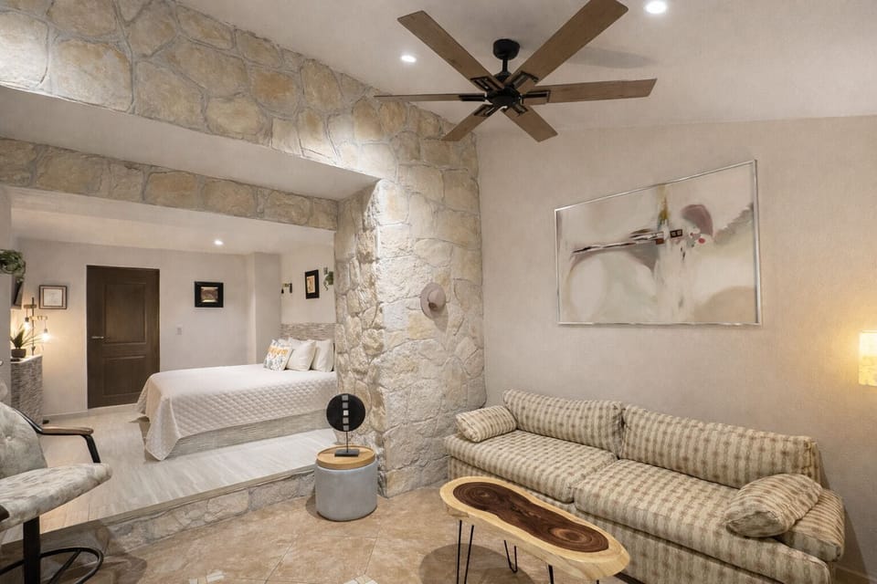 Junior Suite, 1 King Bed, Private Bathroom, Sea View | Minibar, in-room safe, laptop workspace, blackout drapes