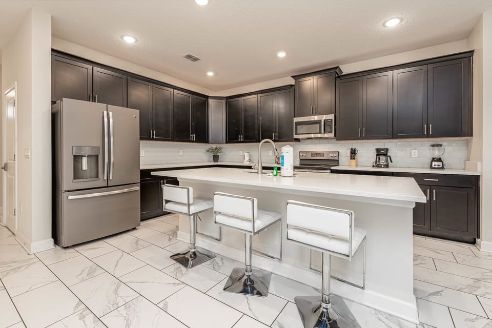 Gourmet kitchen fully equipped for your culinary adventures.