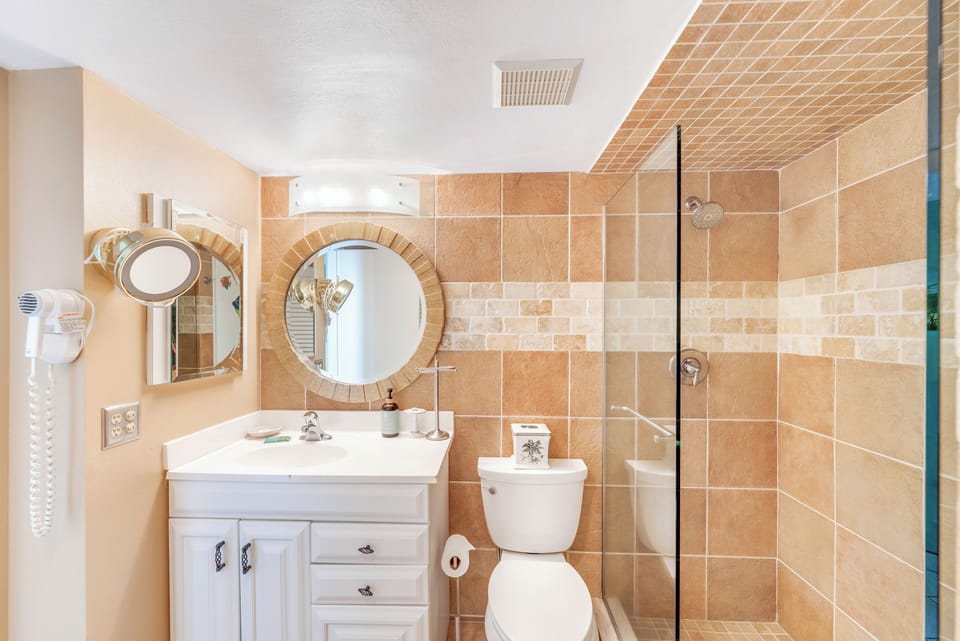 Bathroom With Walk In Shower