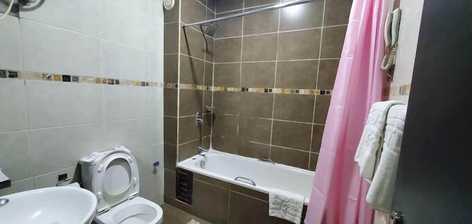 Family Room, Balcony, City View | Bathroom | Free toiletries, hair dryer, towels, soap