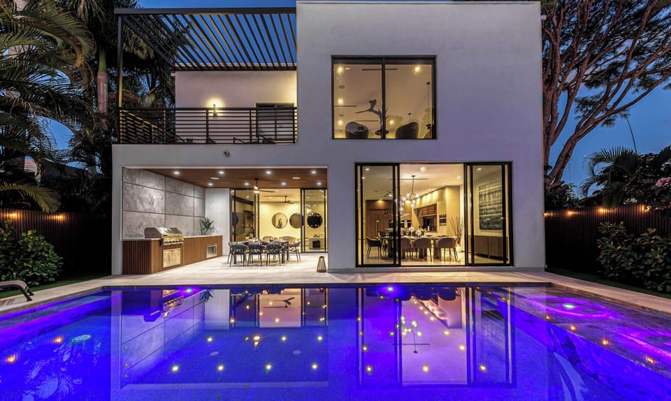 Pool Area & Backyard
