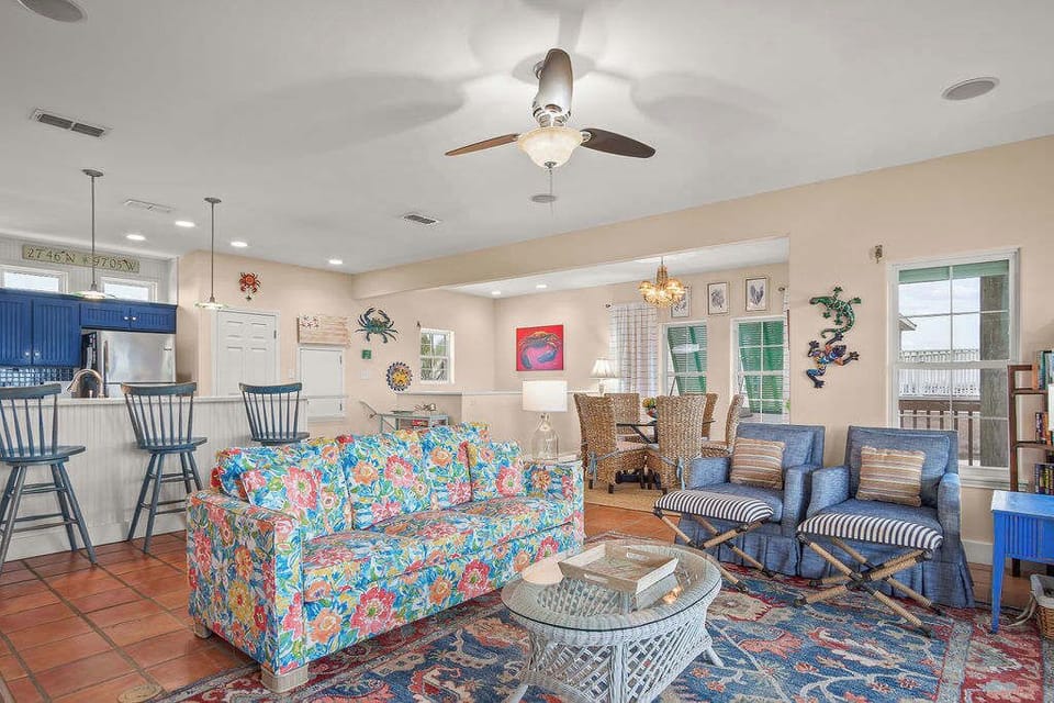 Designed for connection and comfort, our open floor plan seamlessly blends the living, dining, and kitchen areas—perfect for gathering, entertaining, and making memories. 