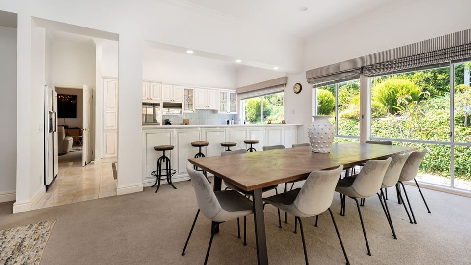 Dining area with seating for ten 