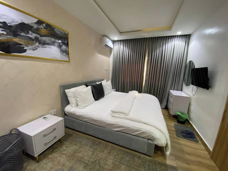 Economy Apartment, Balcony, City View | 1 bedroom, desk, laptop workspace, blackout drapes