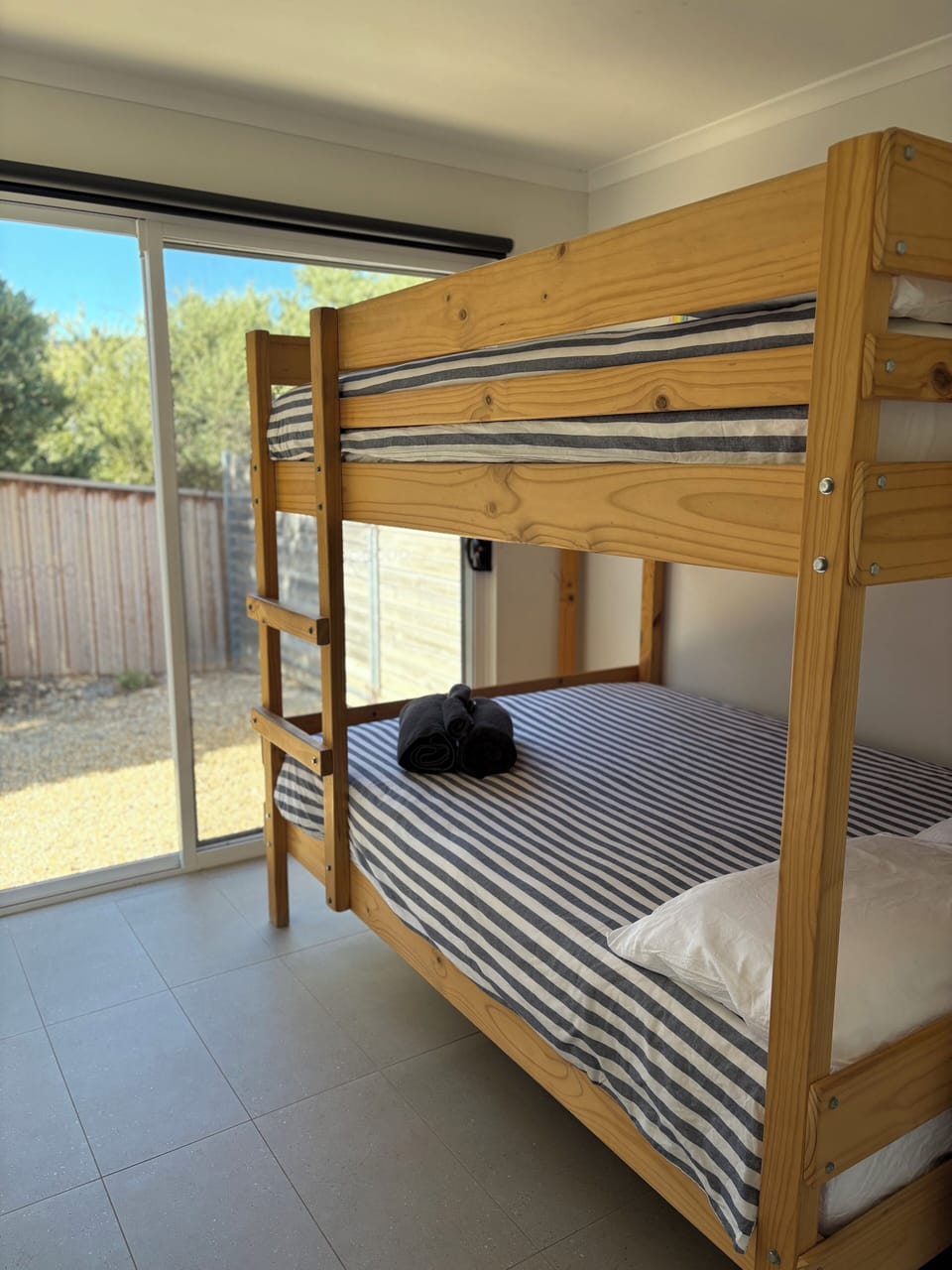Second bedroom - double bunk 