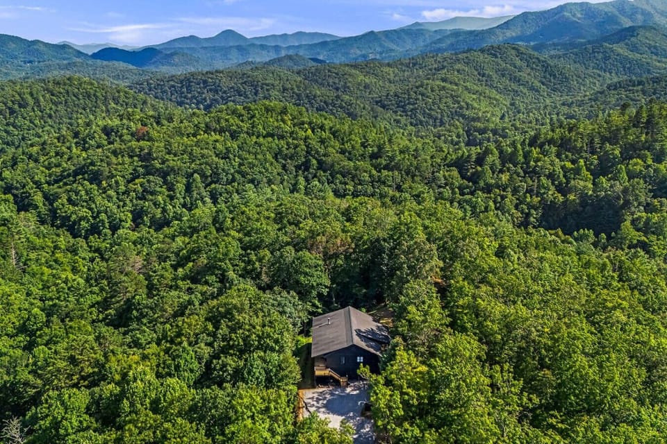Aerial View Summit Lodge