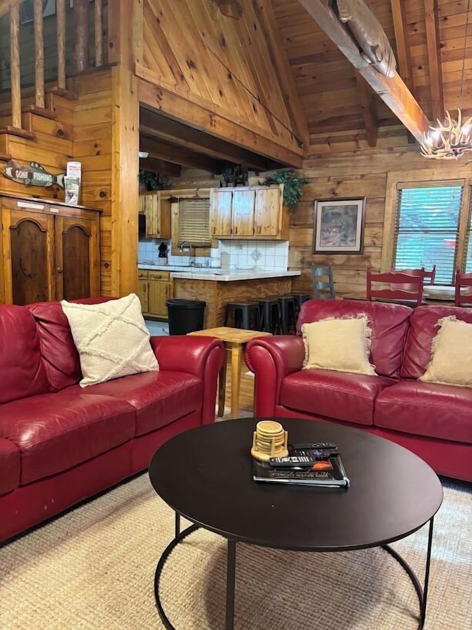 Family room comfortable seating for everyone