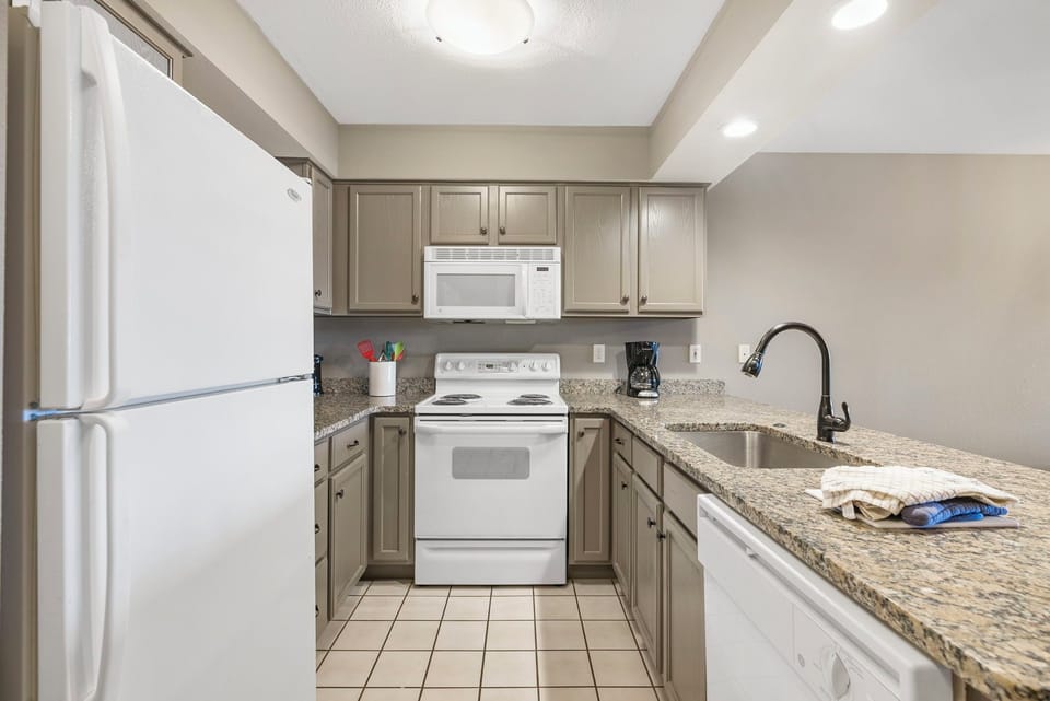 One Bedroom Unit Kitchen