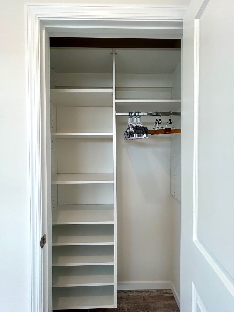 Plenty of storage for clothing.