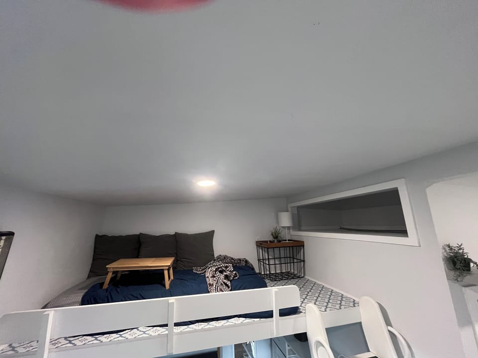 Loft with twin bed