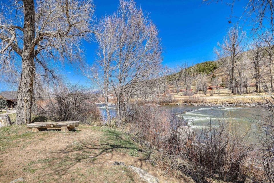 Beautiful San Juan River right outside your door!