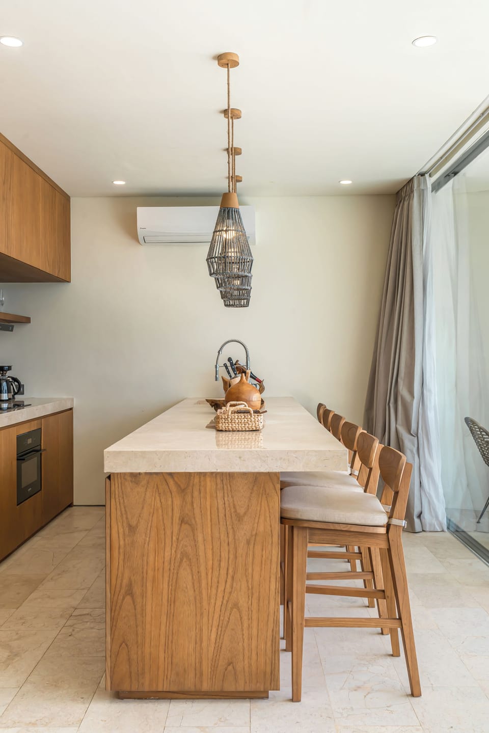 Luxury Villa, Patio, Pool View | Dining room