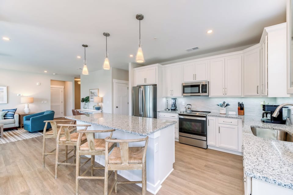 Kitchen with Bar Seating