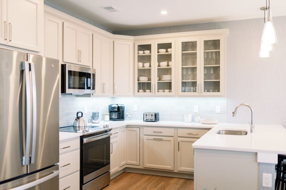Kitchen with Bar Seating