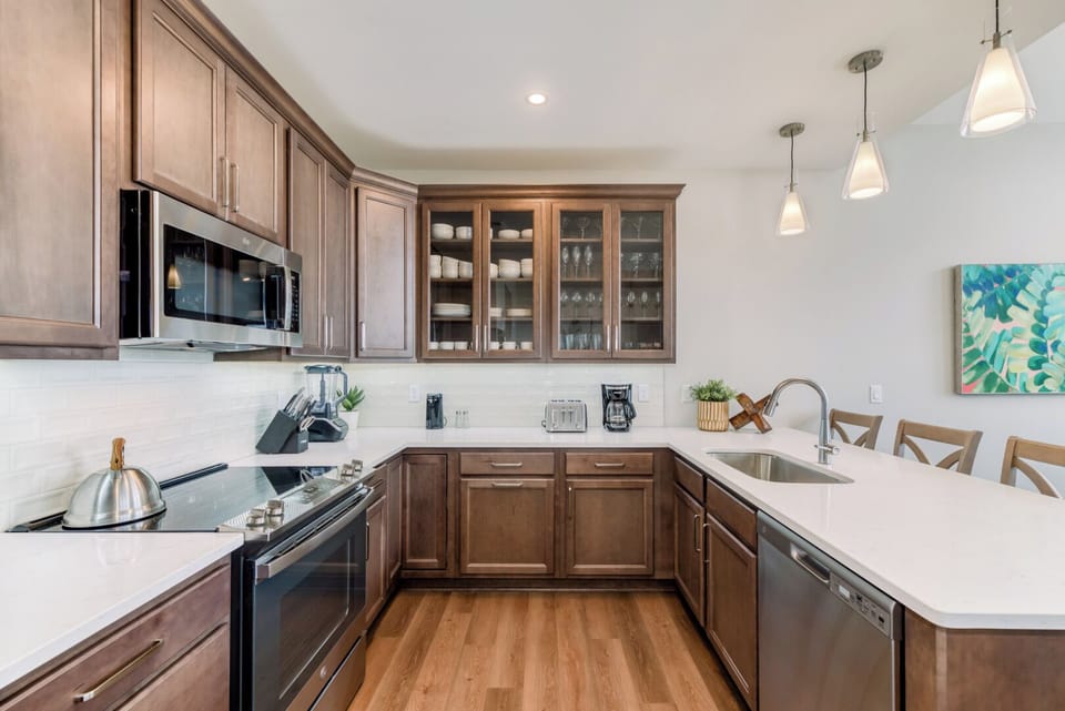 Kitchen with Bar Seating