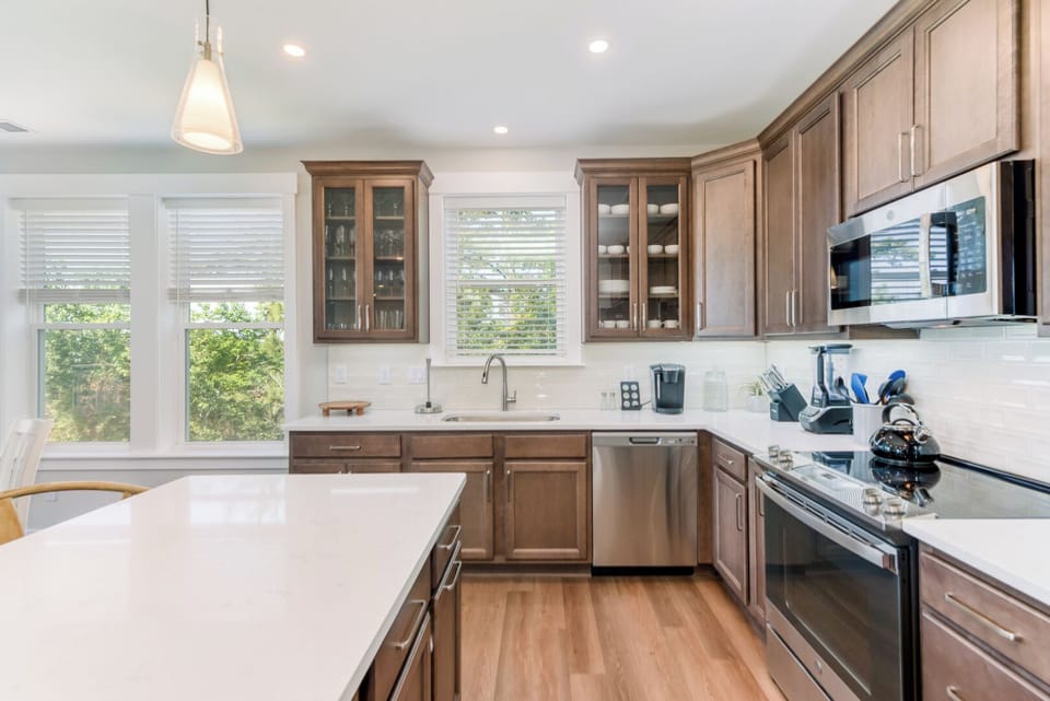 Kitchen with Bar Seating