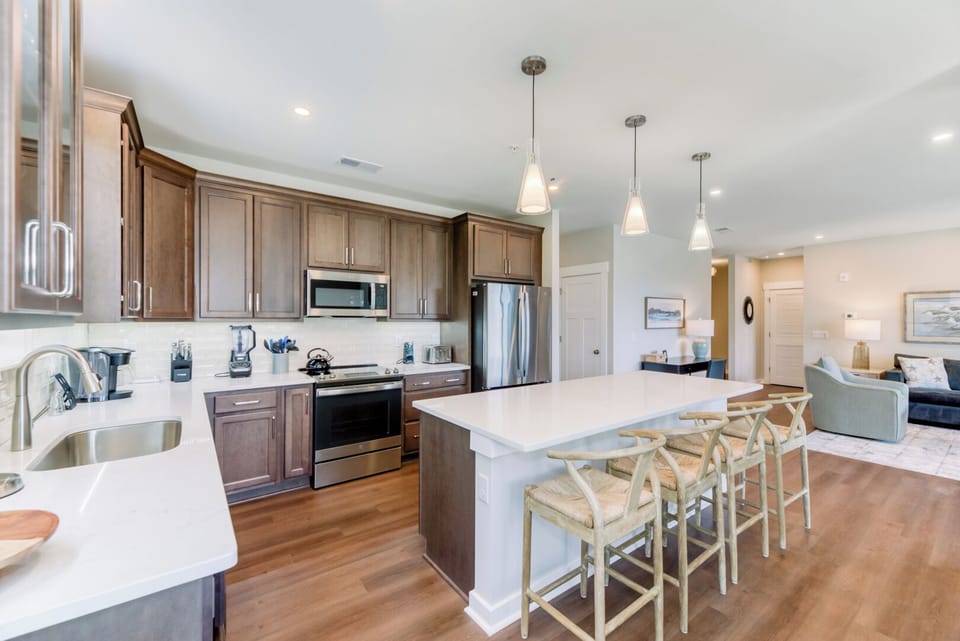 Kitchen with Bar Seating