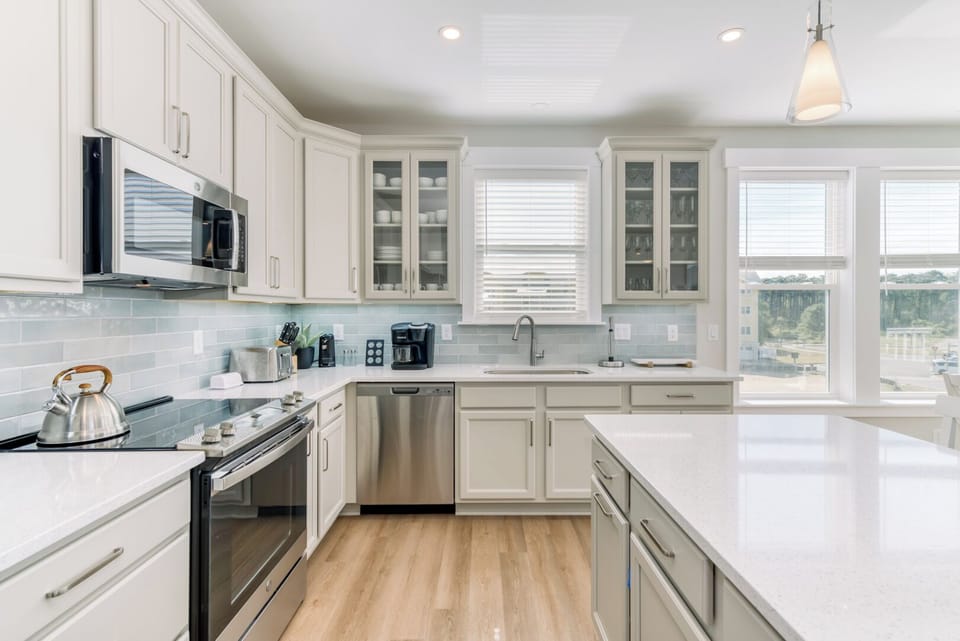 Kitchen with Bar Seating 