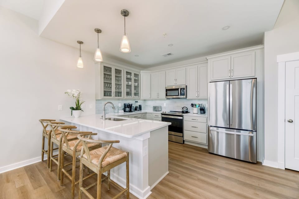 Kitchen with Bar Seating