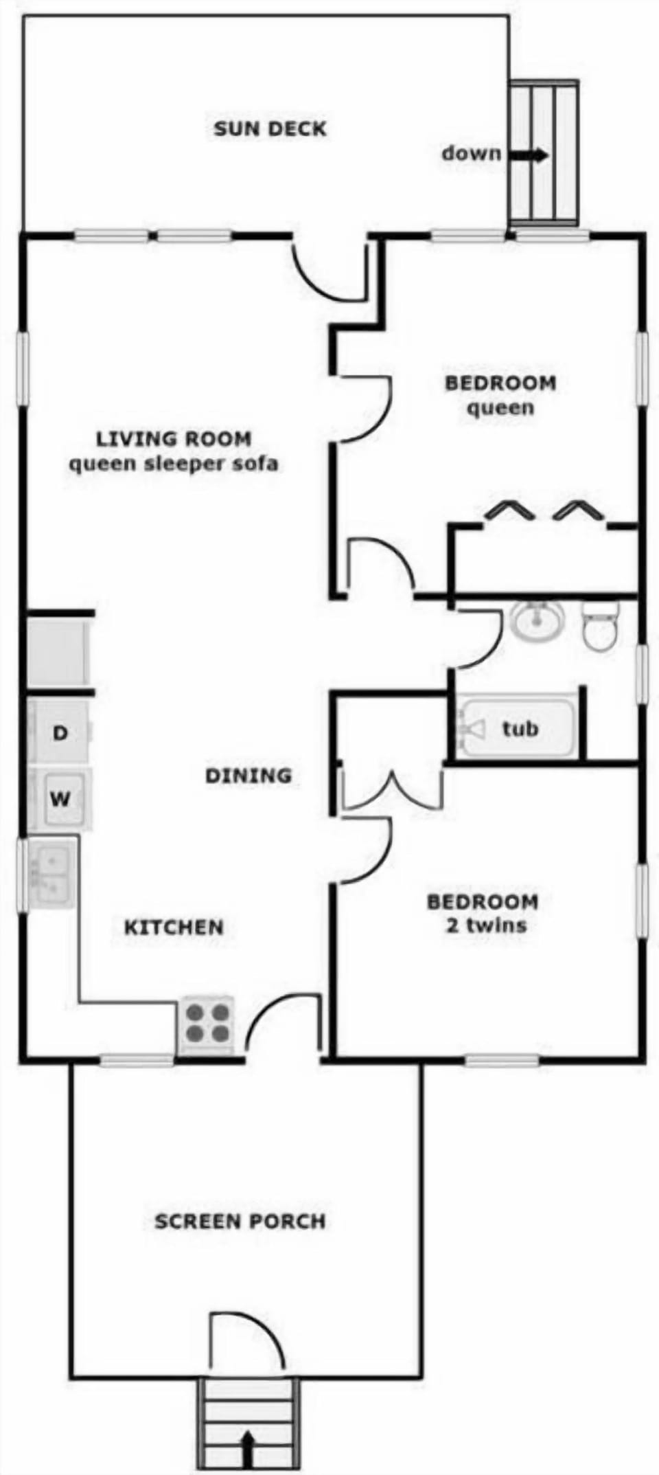 Sunshine Trio Floor Plan
