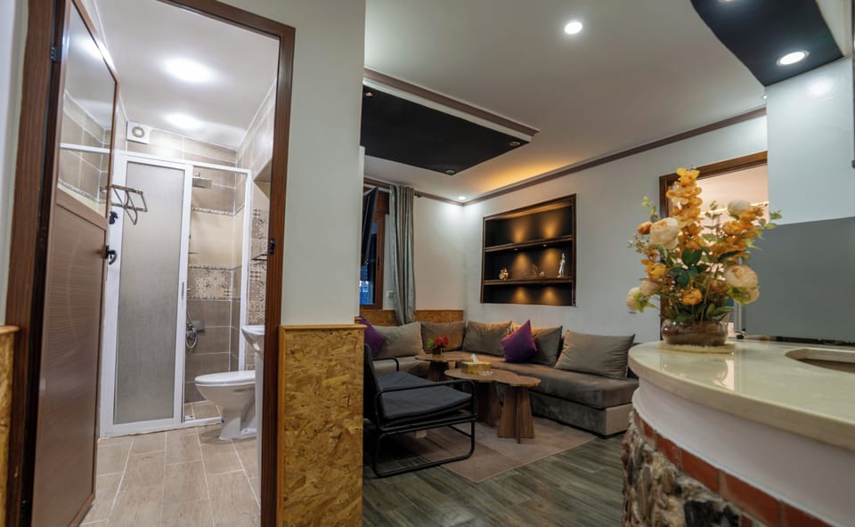 Comfort Suite | Living area | TV