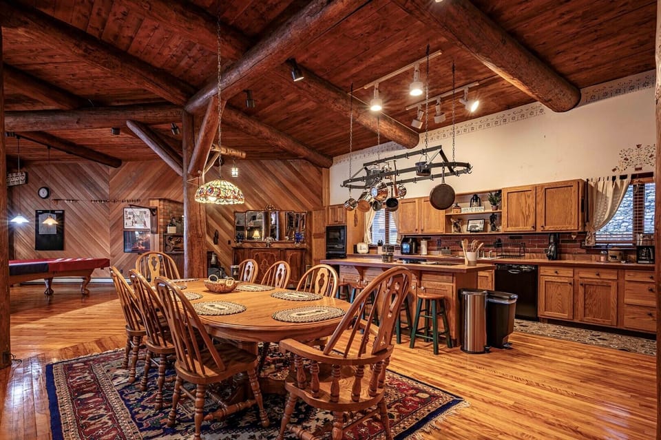 Fully Equipped Kitchen and Dining Area