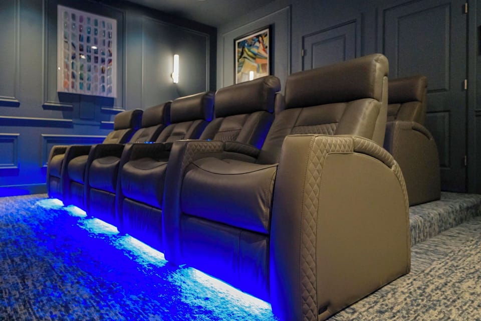 Private cinema room