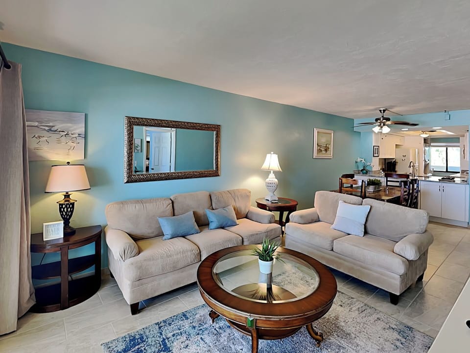 Living Room - Smart TV + Balcony Access