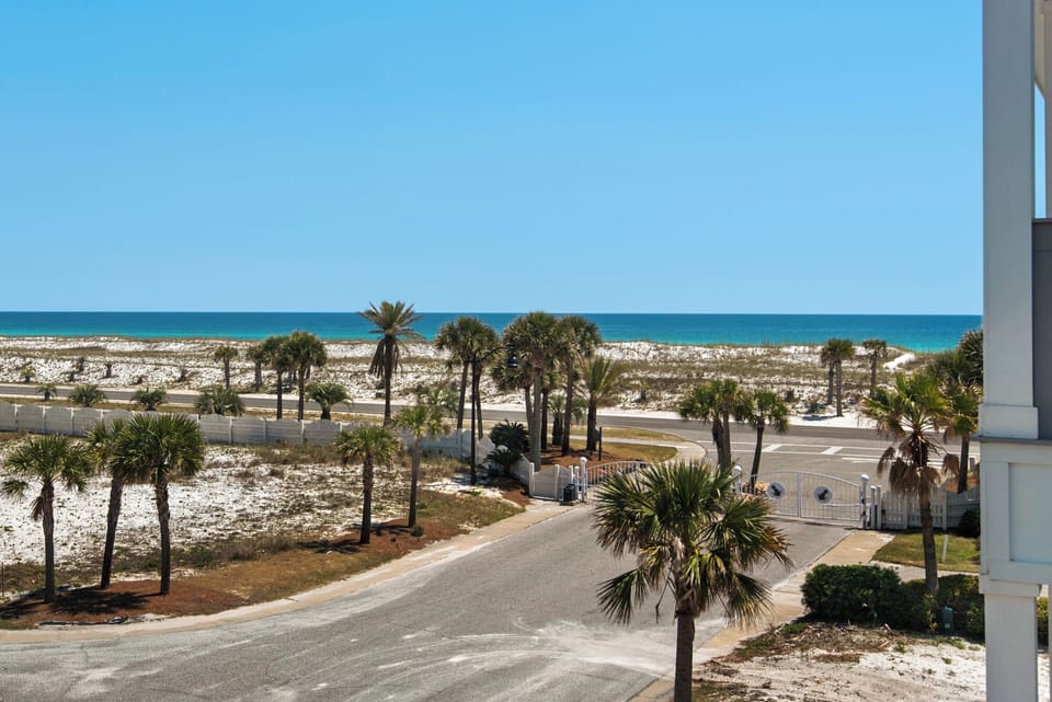 Beach views from the top deck