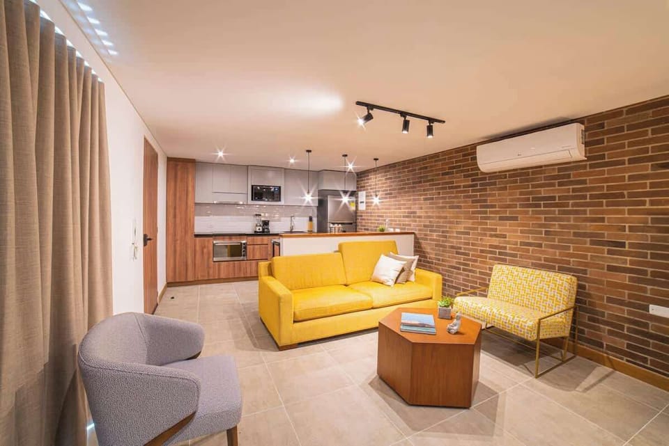 Enough space to entertain a guest
