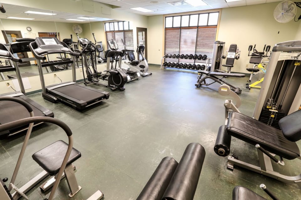 Fully equipped fitness center designed to keep you active and energized during your stay.