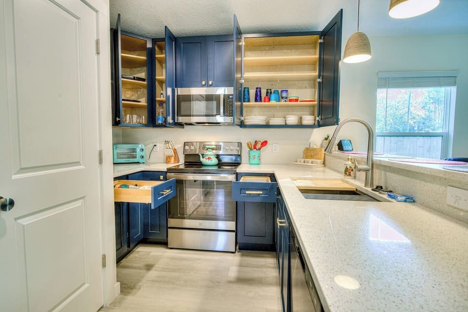 kitchen supplies and storage
