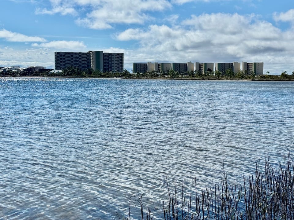View of Pinnacle Port from Camp Hellen State Park