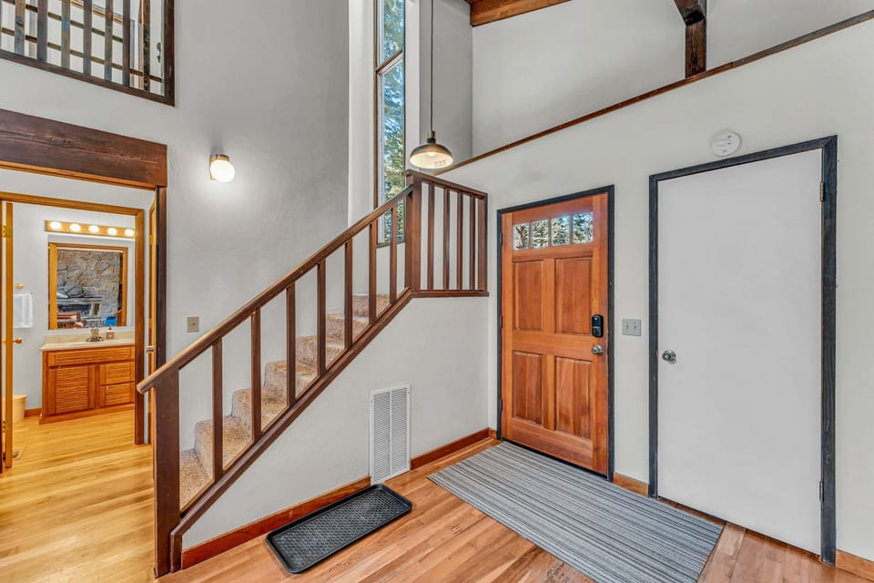 Stairs going to second floor