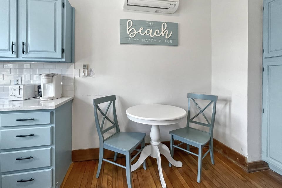 The Heart of the Kitchen. Whether you’re enjoying a quick bite or a cup of coffee, our kitchen bistro table invites you to relax and enjoy.