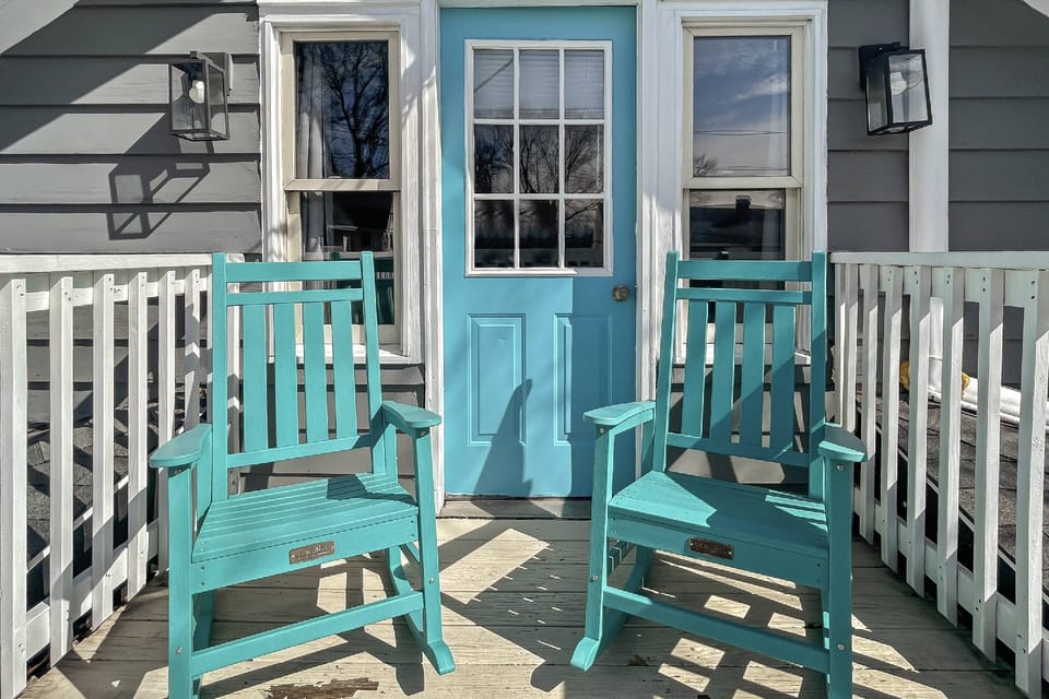 A charming bungalow steps from the shore—your home for unforgettable beachside memories.