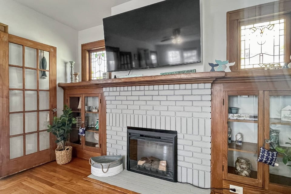 This inviting living area is perfect for spending time with loved ones—whether it's lounging, chatting, or enjoying your favorite show.