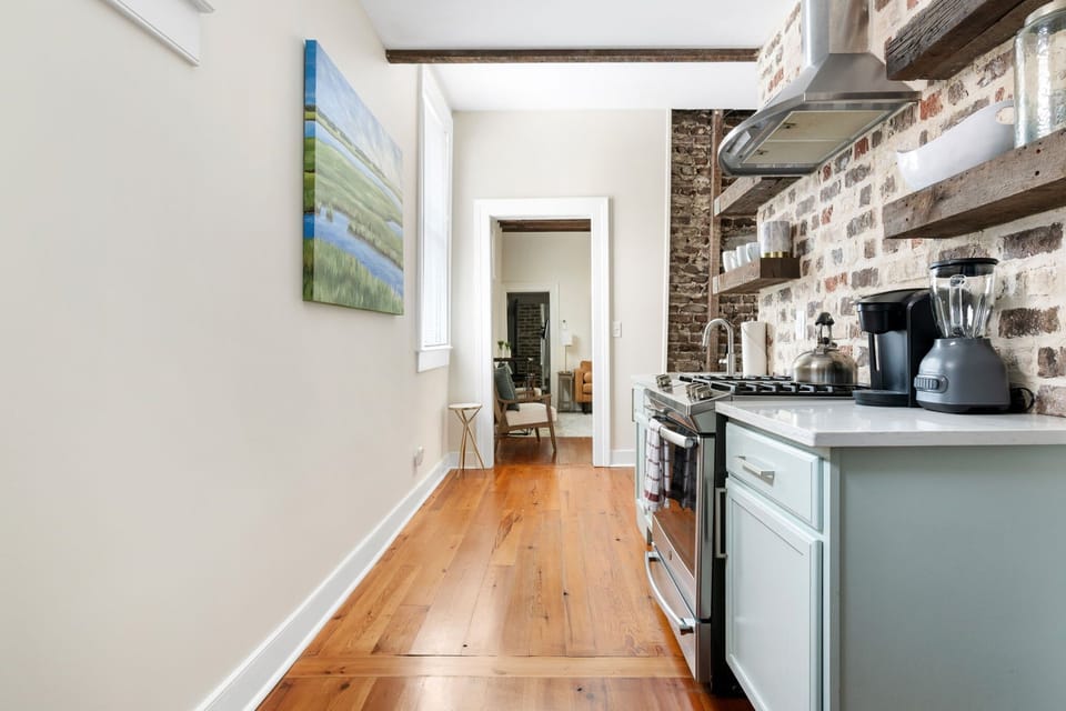 Cozy kitchen corner.