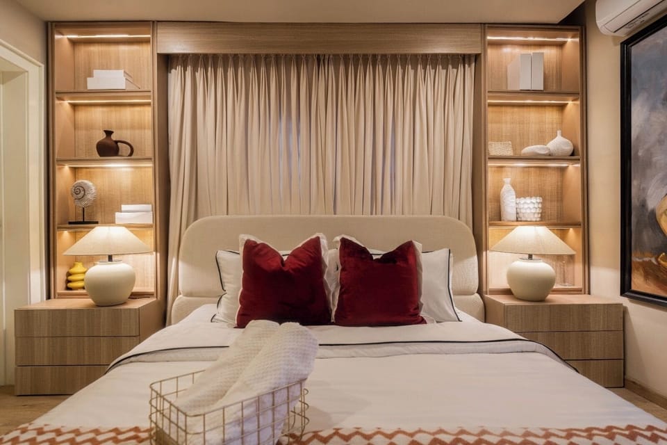 Apartment, Balcony | 2 bedrooms, desk, laptop workspace, iron/ironing board