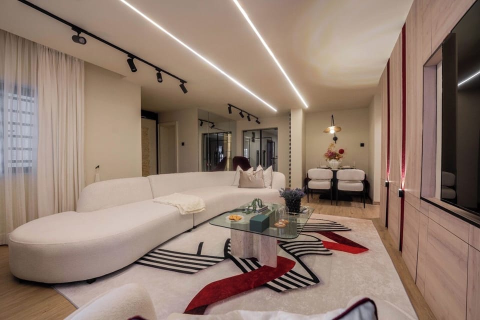 Apartment, Balcony | 2 bedrooms, desk, laptop workspace, iron/ironing board