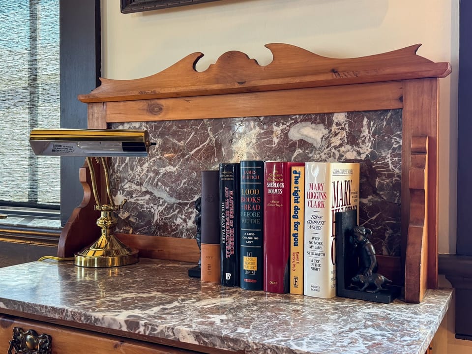 Living Room with historic Washington, MO views at Tamm Loft.