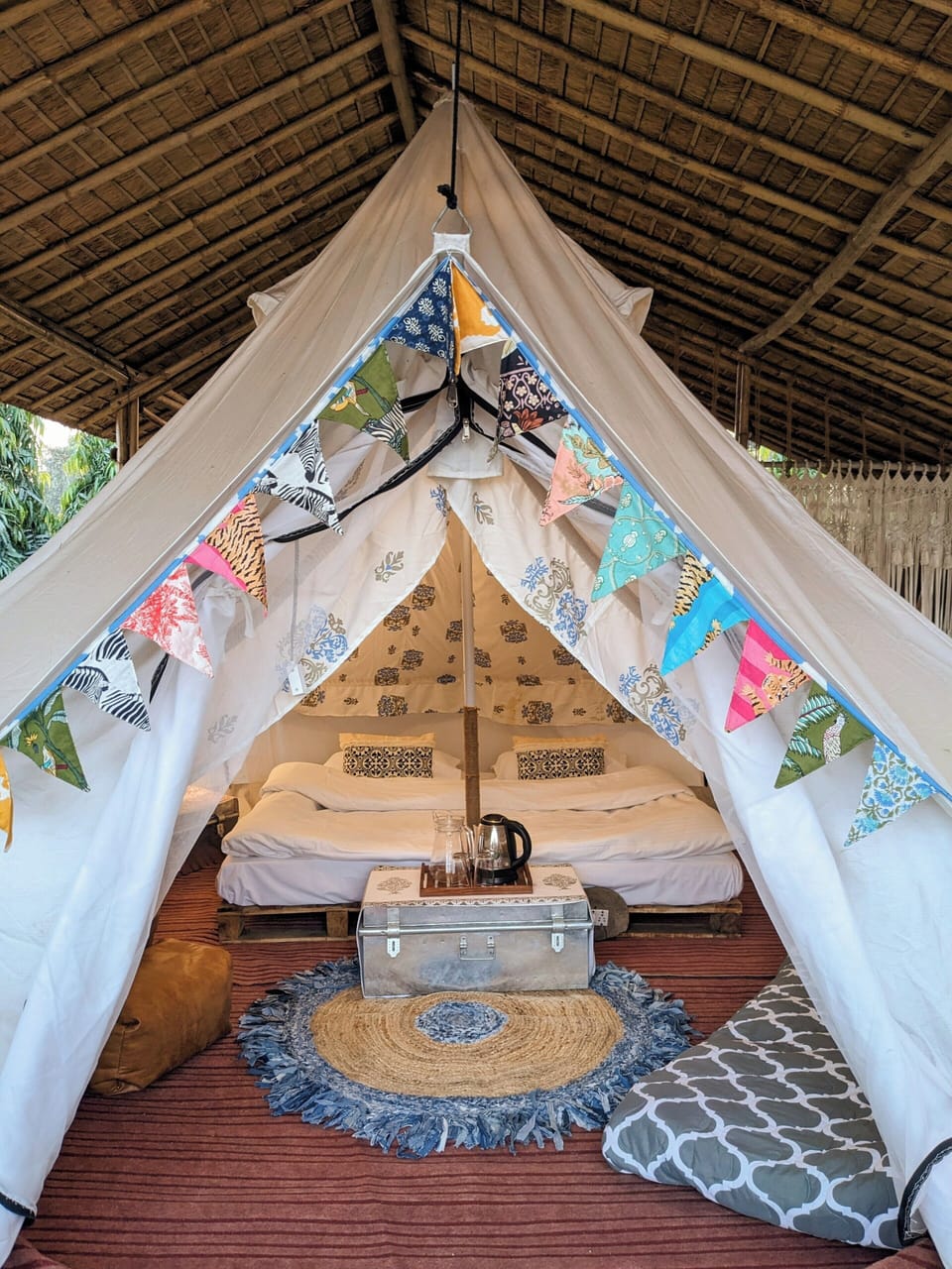 Luxury Tent, Garden View | Bed sheets