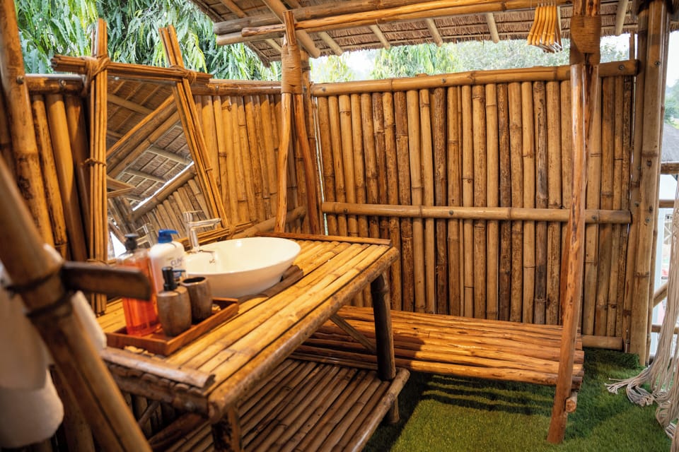 Luxury Tent, Garden View | Bathroom