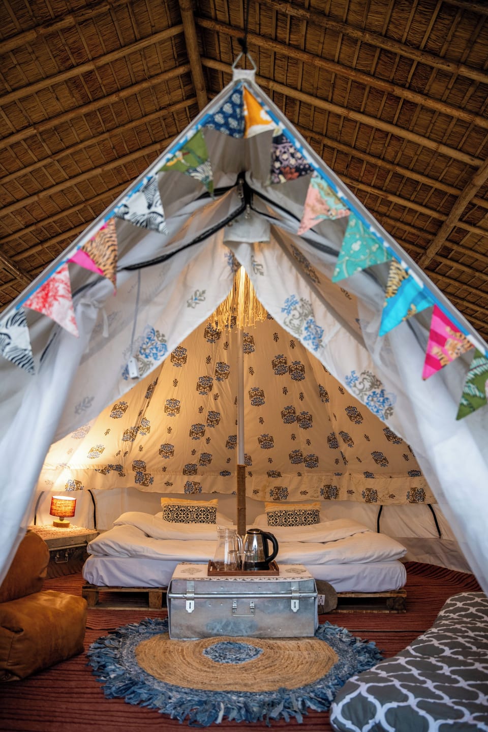Luxury Tent, Garden View | Bed sheets