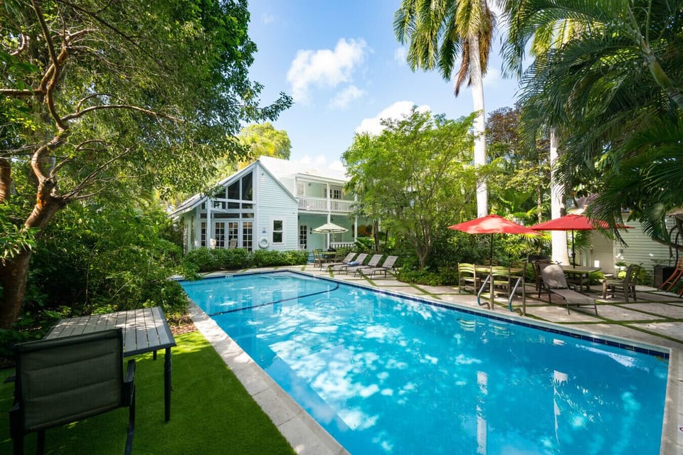 Shared Courtyard Oasis with Swimming Pool