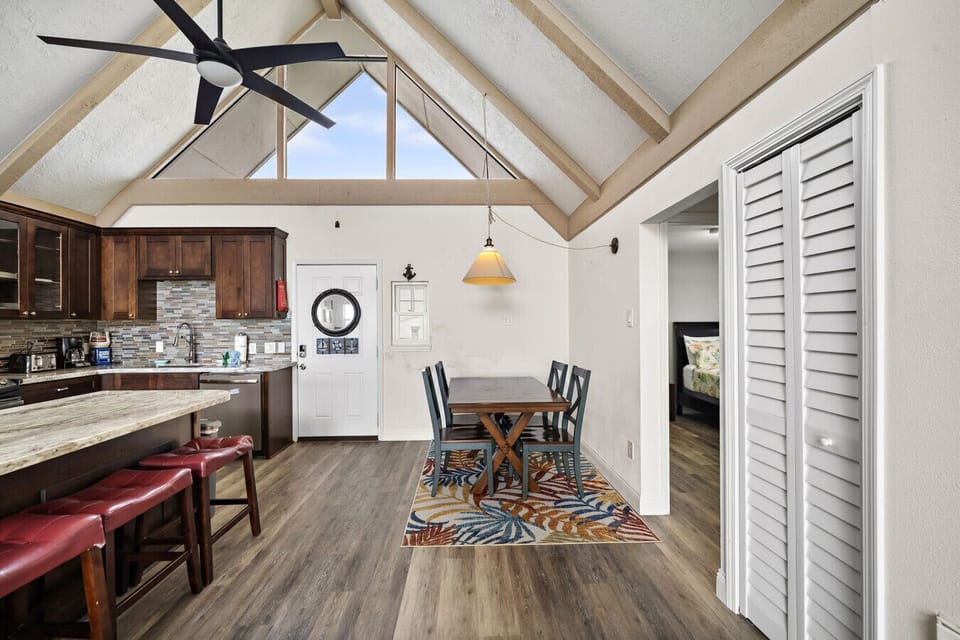 This is the main dining area of the home