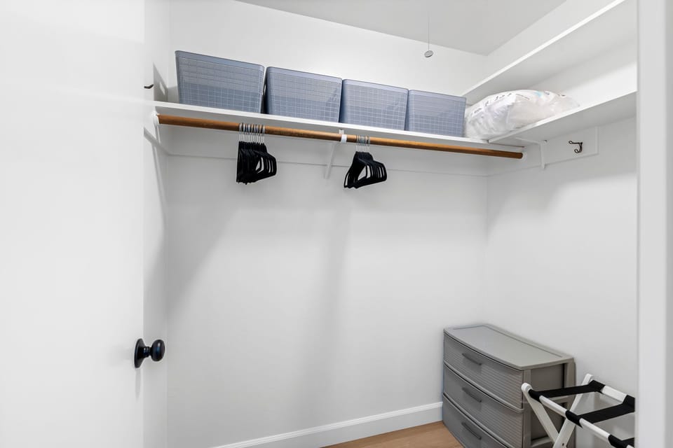 Bedroom #2 has a Large Closet