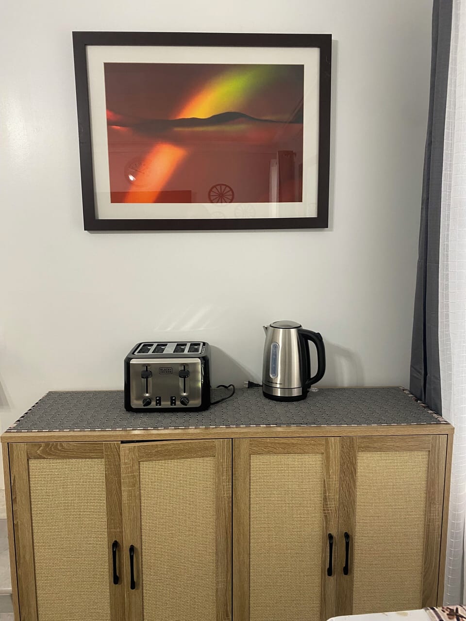 Toaster & Kettle at the Main house