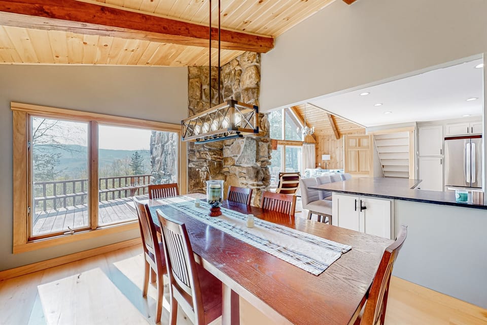 Mad river ski chalet dining table